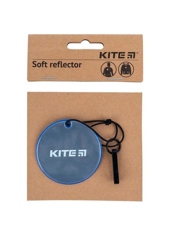 Брелок-подвеска мягкая светоотражающая круглая" "K23-110-5/ синий индиго (1/24) Kite (367755677)