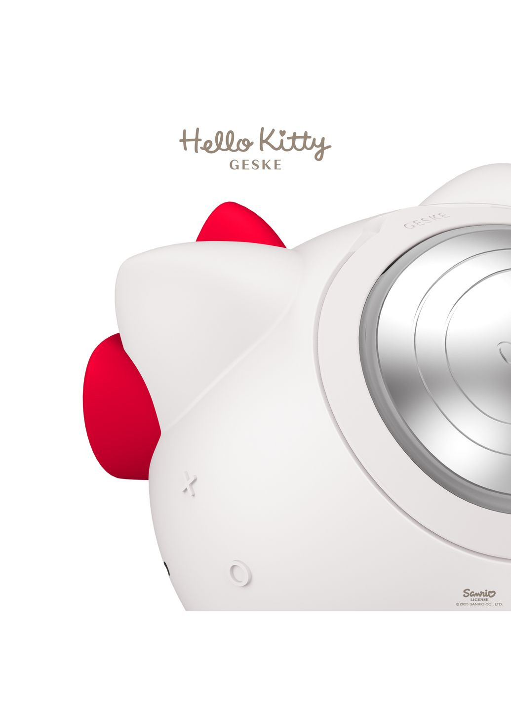 Ультразвуковая маска тепло и холод Sonic Warm&Cool Mask 8в1 в форме головы кота Hello Kitty GESKE (341526191)