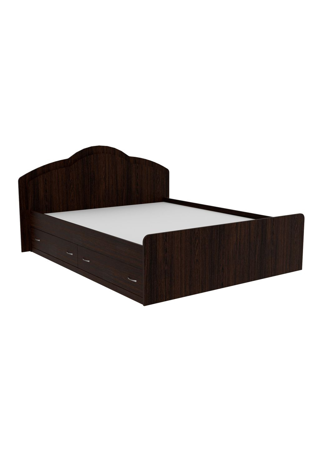 Кровать Диана №1 двуспальная с 2-мя ящиками сп.м. 140*200 Континент (316033167)