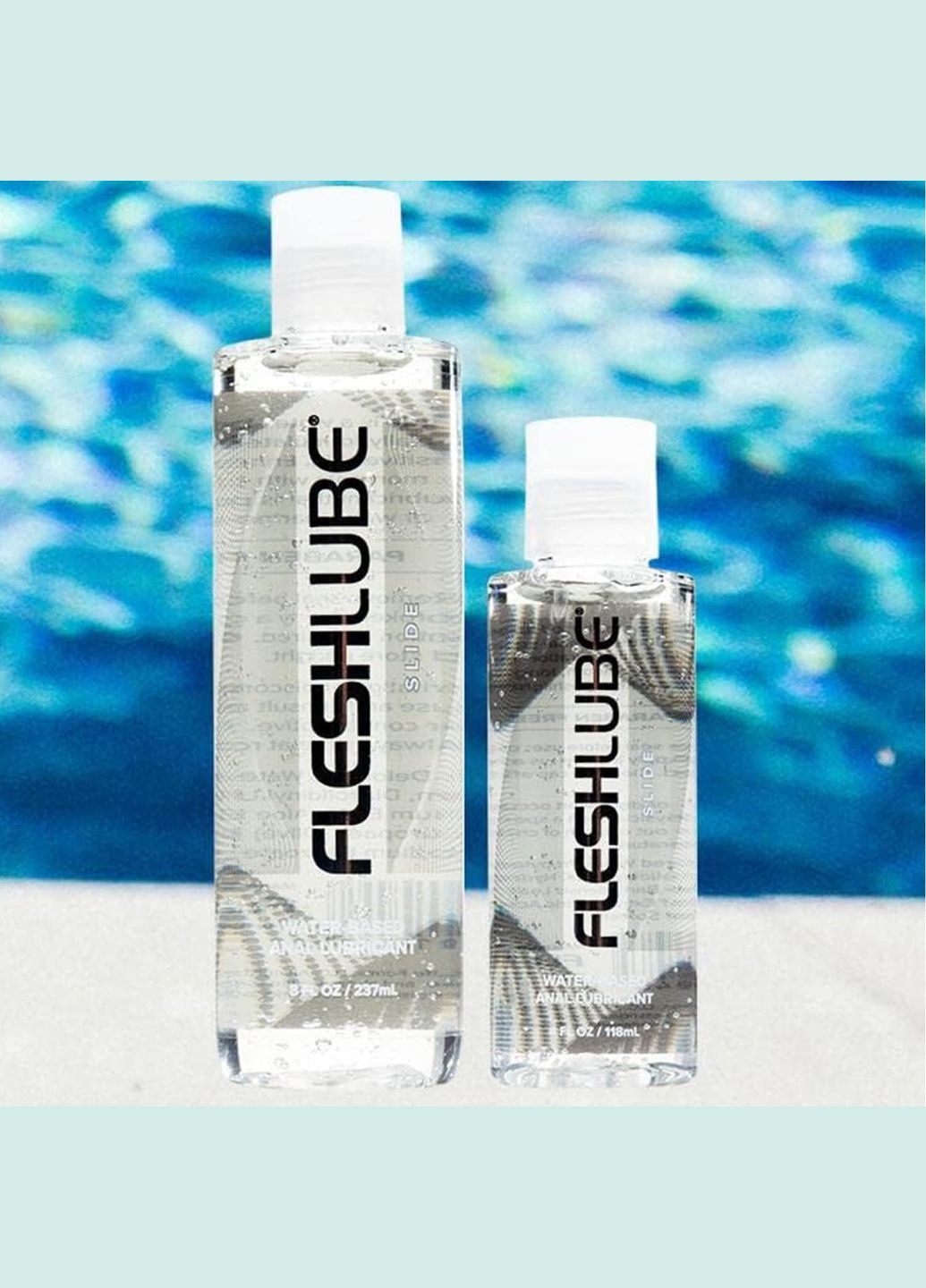 Анальний лубрикант на водній основі Fleshlube Slide, 100 мл Fleshlight (297132912)