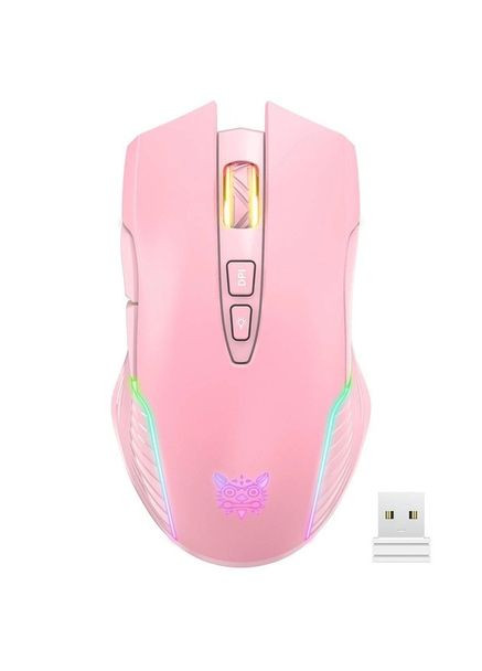 Миша Gaming wireless CW905 RGB рожева Onikuma (279555144)