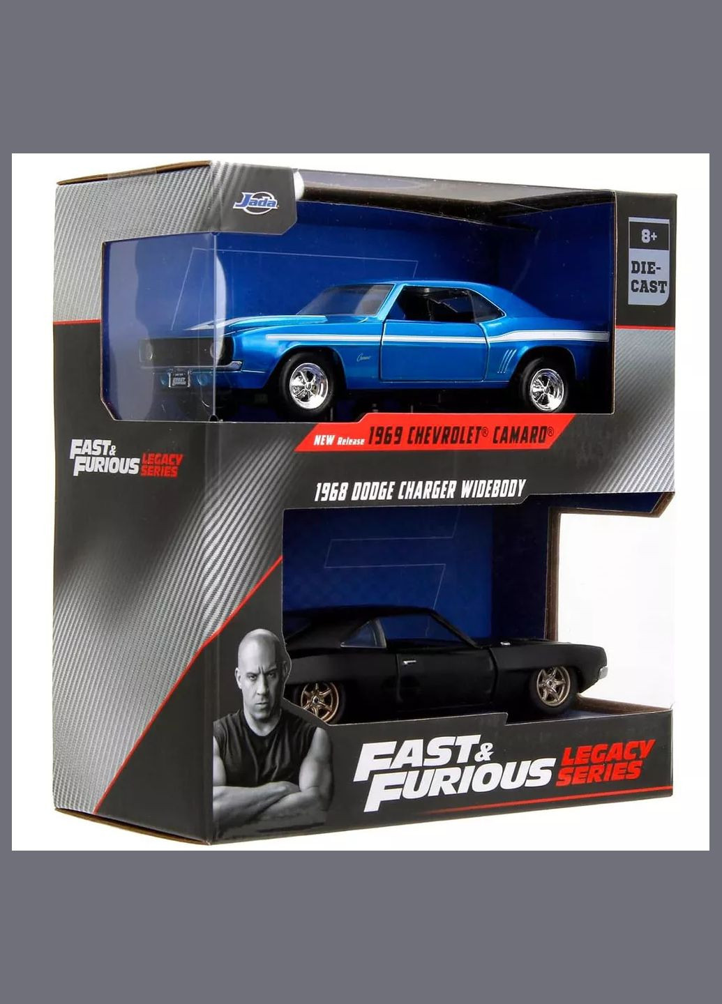 Набор автомоделей Форсаж Dodge Charger и Chevrolet Camaro 1:32 (253202013) Jada (333252826)