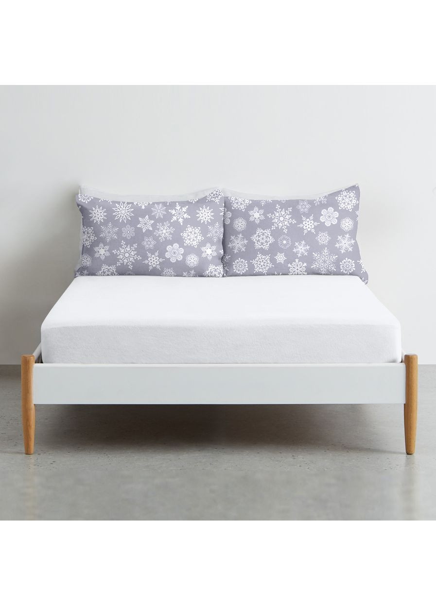 Наволочка фланель 40х60 SNOWFLAKES CS1 (4822052371664) Cosas (366961569)