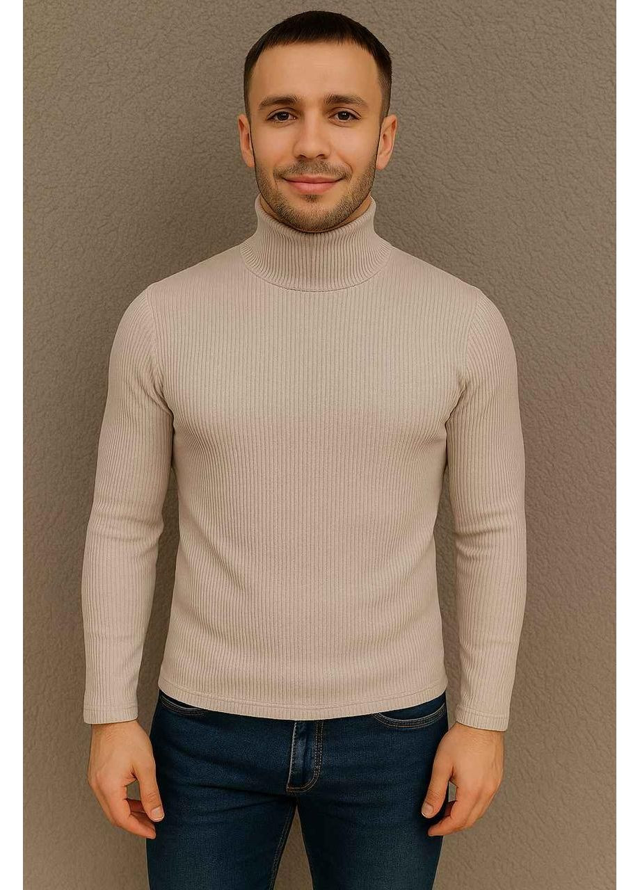 Бежевый зимний кардиган Leliss