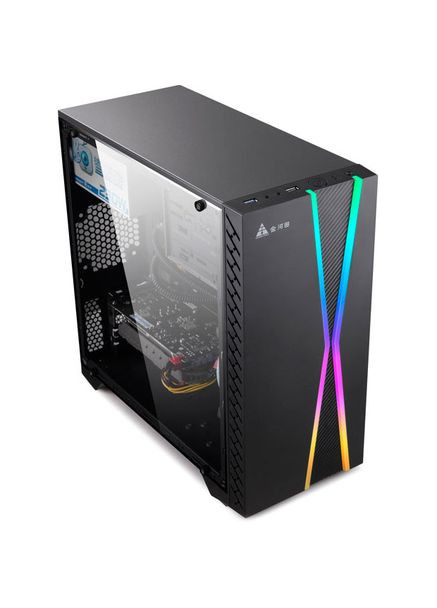 Корпус M8B Black без БП (M8B w/o PSU) Golden Field (339082686)