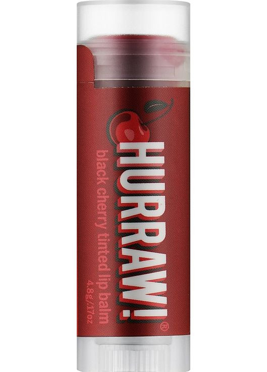 Бальзам для губ Black Cherry Tinted Lip Balm 4.8g (263509-49835) Hurraw! (368667635)
