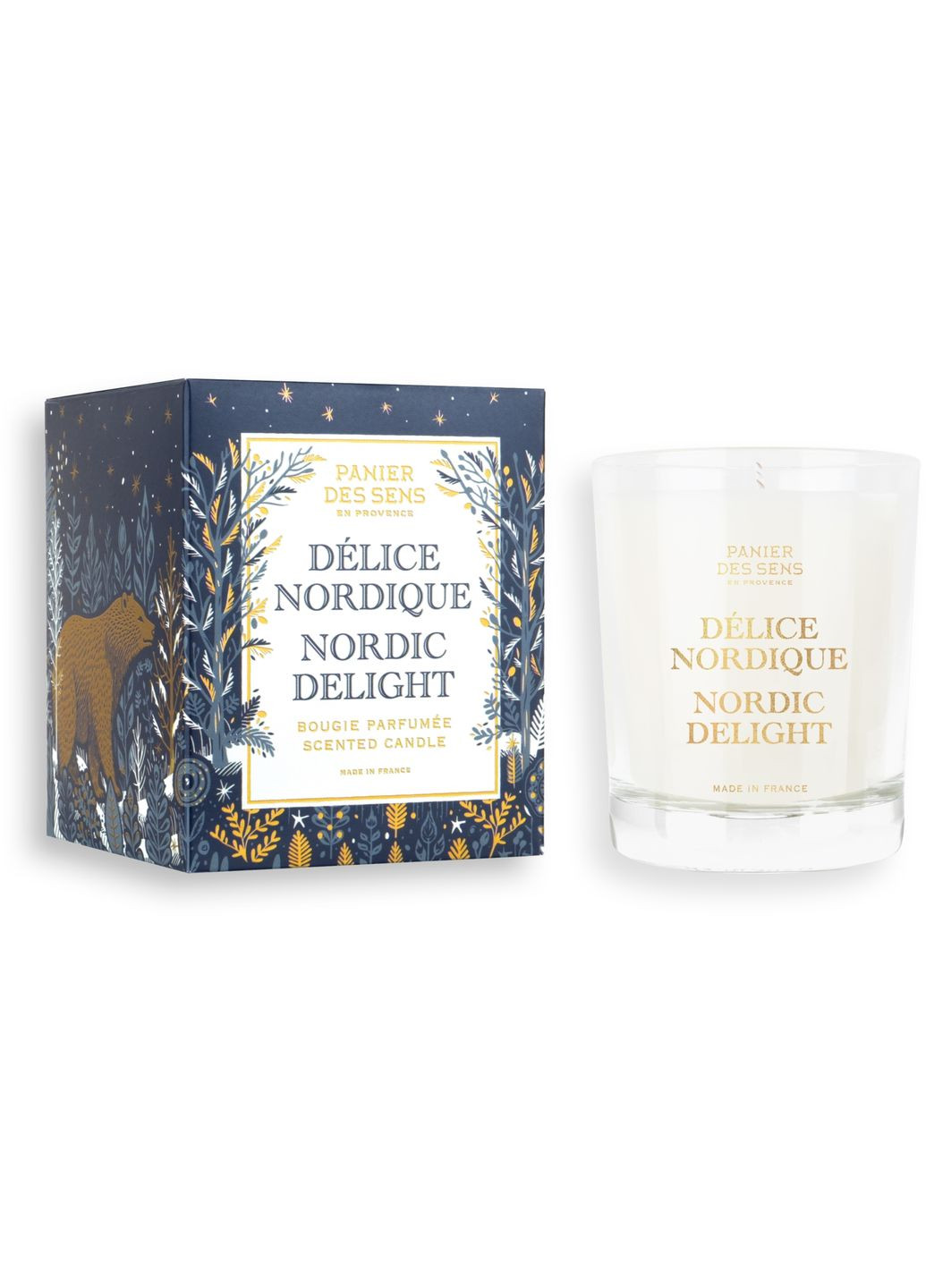 Лімітована ароматична свічка "Nordic delight" Christmas Specials Scented Candle Nordic Delight 180g (1422347-30875401) Panier des Sens (368856502)