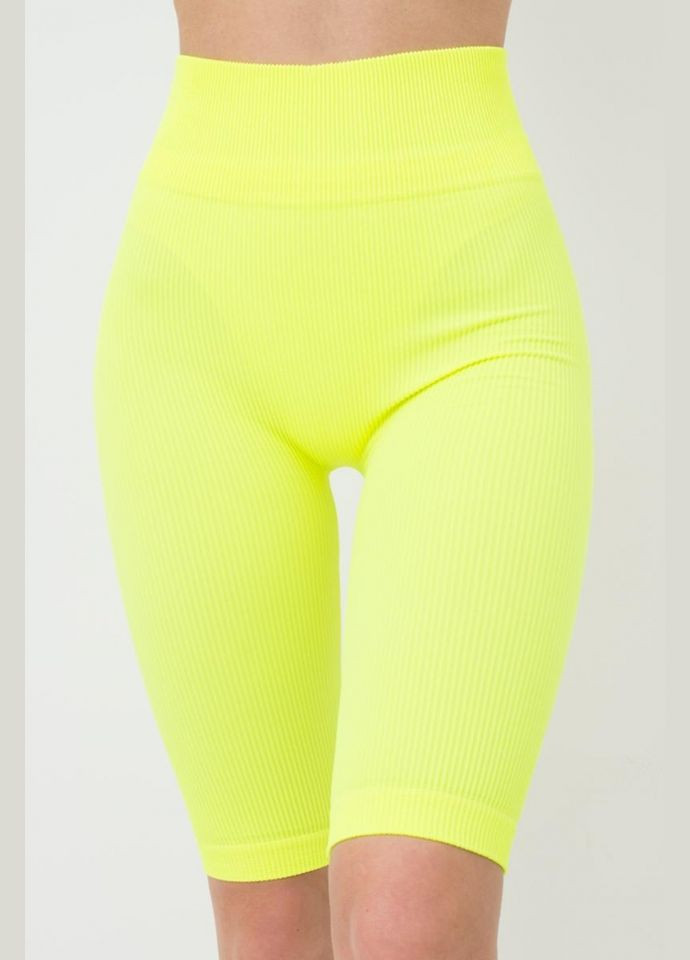 Шорты - велосипедки женские бесшовные спортивные в рубчике Giulia TRACKS RIB (296470312)