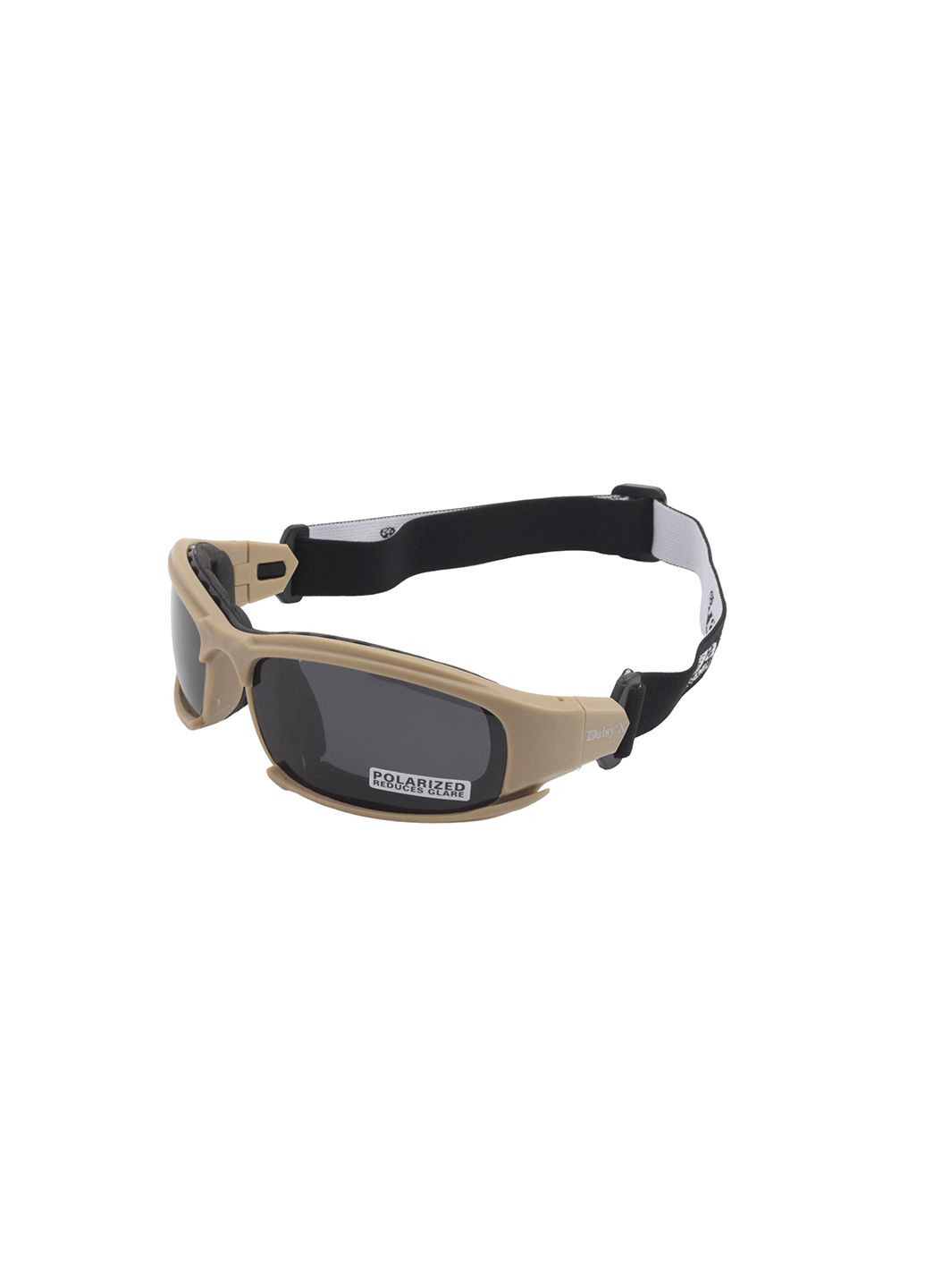 Тактичні захисні спортивні окуляри X7 койот.4 змінні лінзи Daisy (279783394)