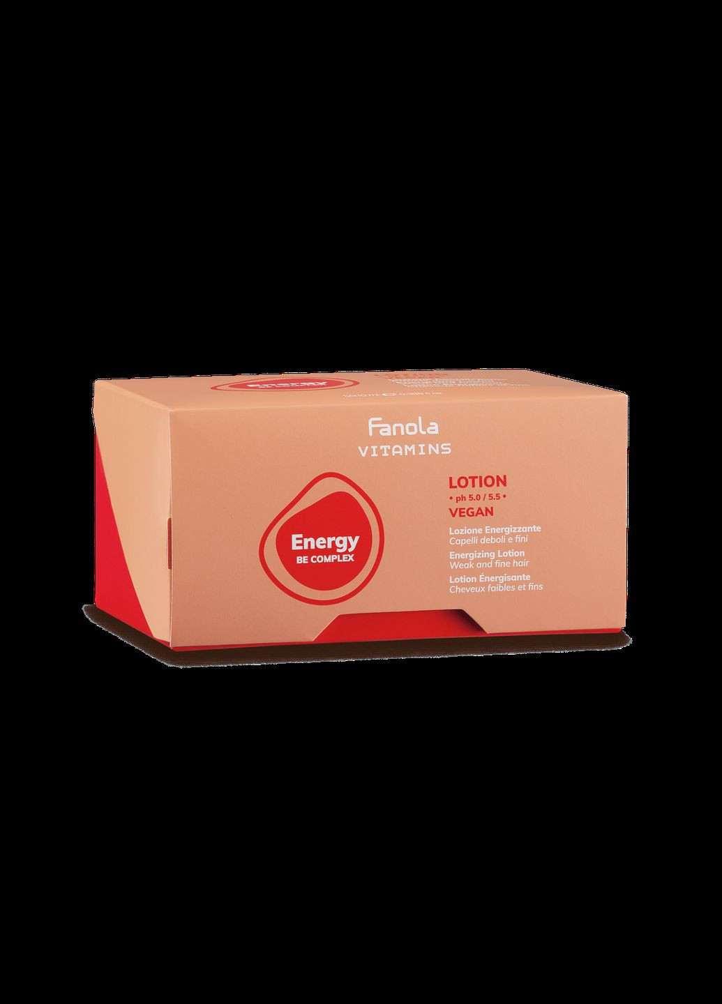 Інтенсивний лосьйон проти випадання волосся Vitamins Energy BE Complex Energizing Lotion, 12х10 мл Fanola (317244053)