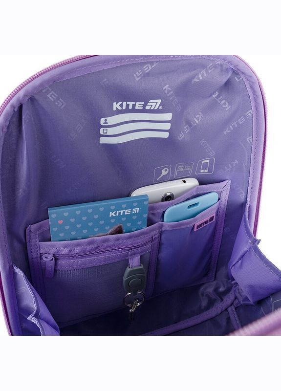 Школьный каркасный рюкзак Education 555 Feel Good Фиолетовый 14л (K25-555S-8) Kite (335406255)