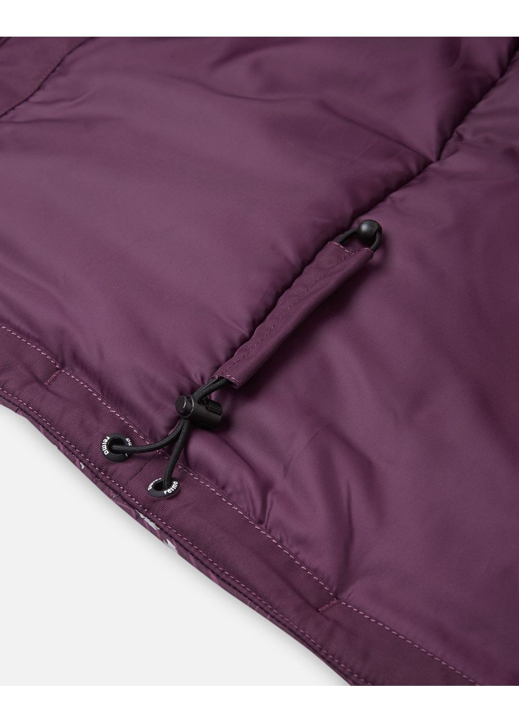 Темно-бордовая зимняя куртка светоотражающая reimatec Reima Hohtava