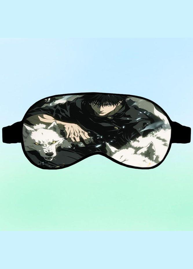 Маска для сну Аніме Магічна битва #0001 чорна No Brand (315043030)