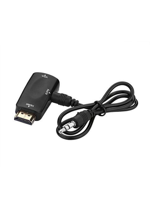 Перехідник (CA910267) PowerPlant HDMI to VGA 0.5m (268142955)