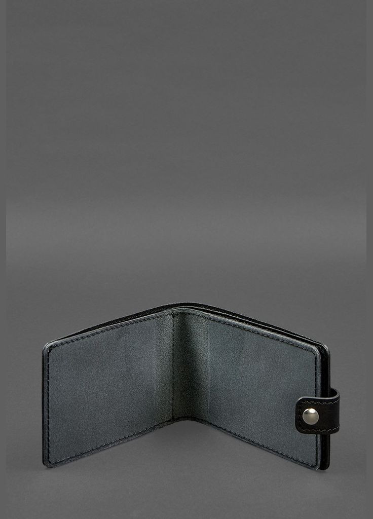 Кожаная обложка-портмоне для удостоверения участника боевых действий (УБД) Чёрная (A-028228) BlankNote (329186841)