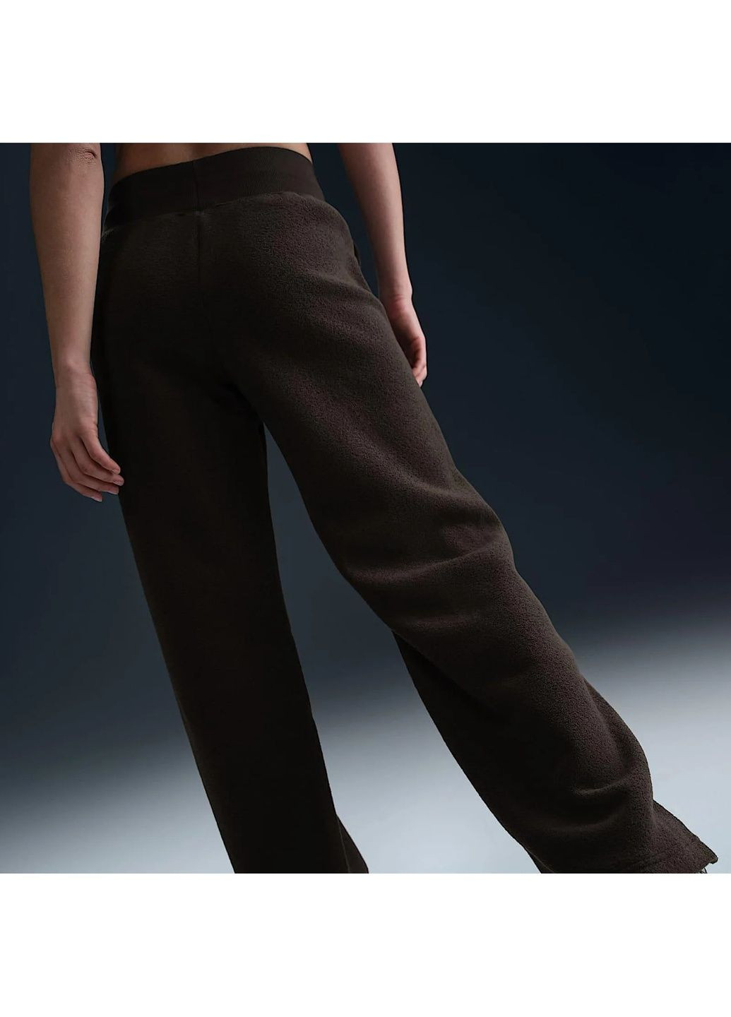 Брюки женские Sportswear Phoenix Plush Brown Nike (364836481)