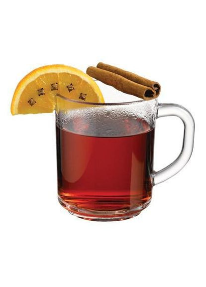 Набор 2 кружка Mugs 55029 250мл, стеклянные Pasabahce (330137632)