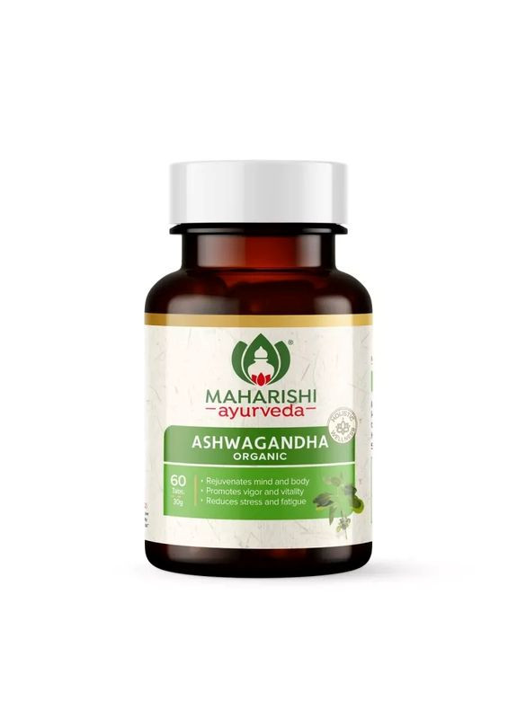 Ашваганда Ashwagandha Organic 60tabl Maharishi Ayurveda (334888591)