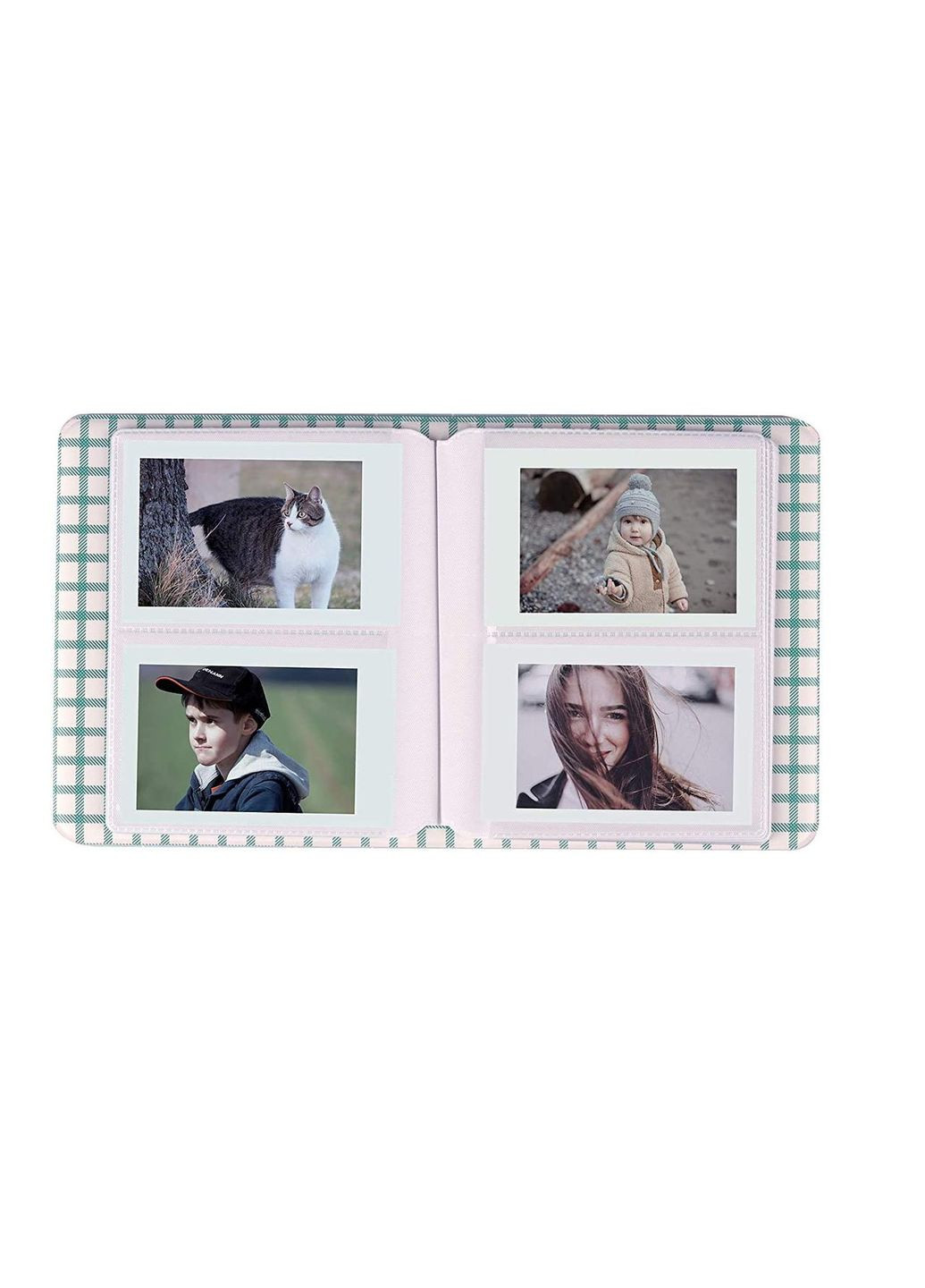 Фотоальбом для Instax Mini, Liplay, Polaroid 300, Z2300, SHARE SP-1, SP-2, link, light pink 64 Fujifilm (365721971)