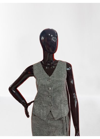 Серый женский жилет j.london женский классический на пуговицах костюмный под пиджак. J. London - всесезон