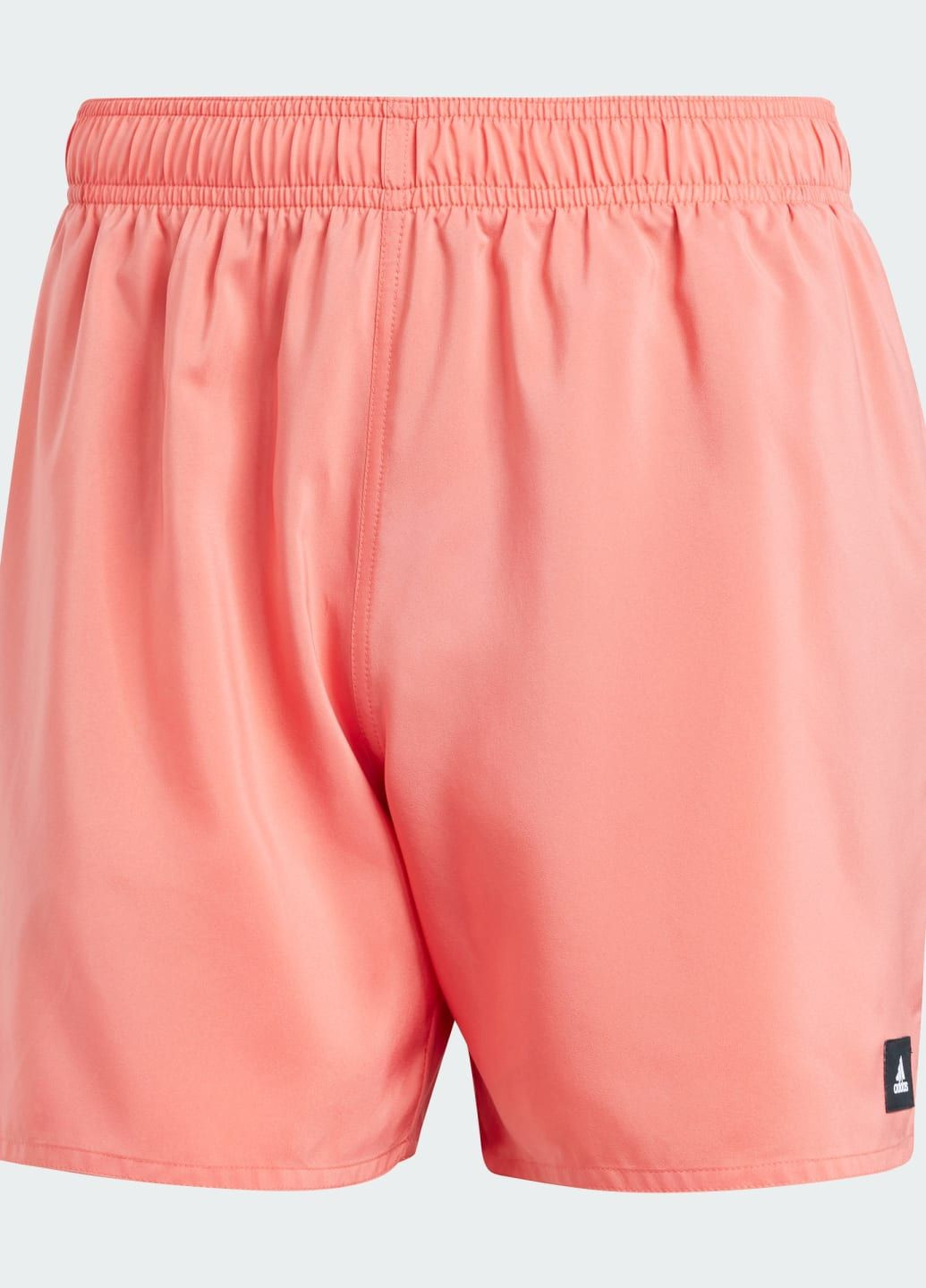 Мужские красные спортивные плавательные шорты solid clx short-length adidas