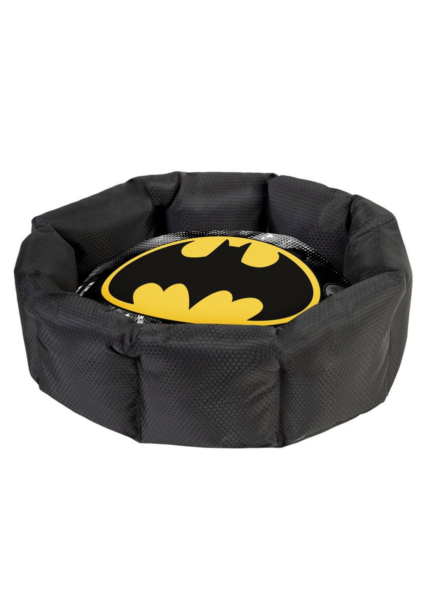Лежанка для собак зі змінною подушкою Relax S Бетмен 2 34 x 45 x 17 см Чорний (2240151) WAUDOG (279572121)