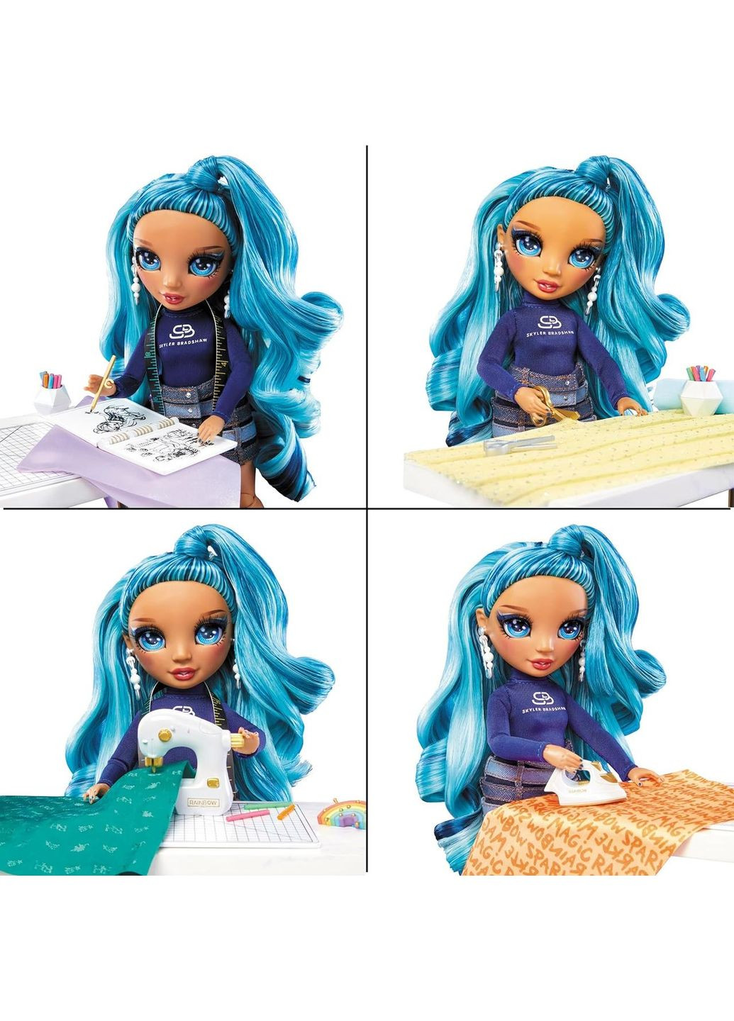 Лялька Рейнбоу Хай Модна Студія Скайлер Бредшоу Rainbow High Dream & Design 587514 MGA Entertainment (304055641)
