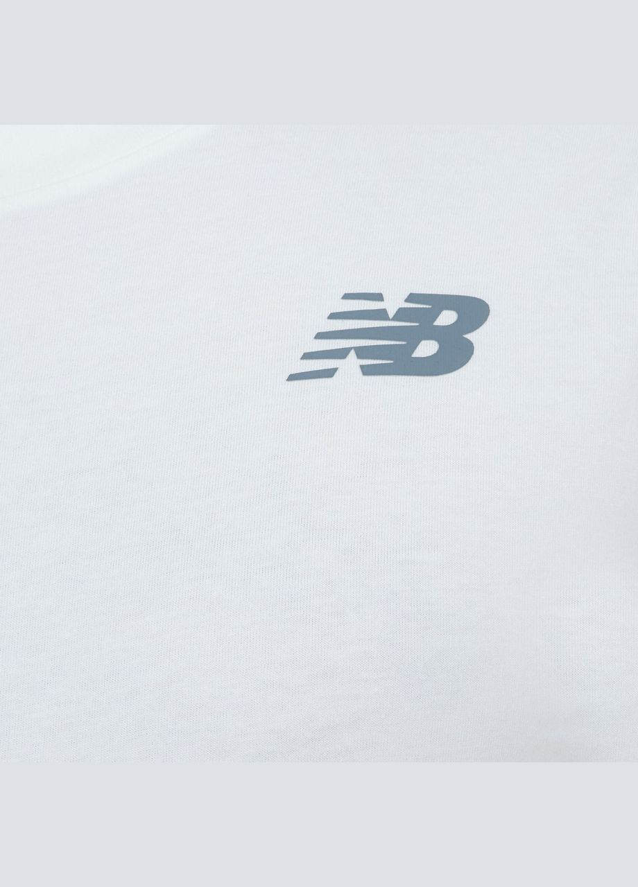 Белая мужская футболка archive graphics mt41985wt New Balance