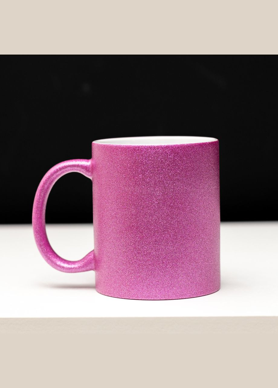 Чашка під ваш принт пурбурна 330 мл. No Brand (339043070)