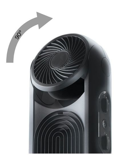 Вентилятор для підлоги Turbo Force Power HYF500E4 60 Вт чорний Honeywell (364766778)