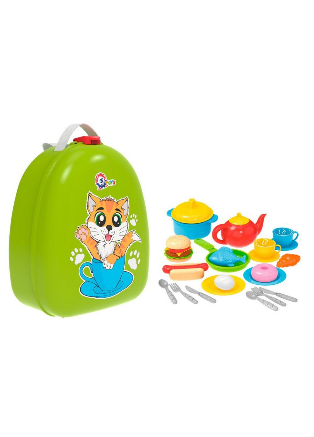 Детский Набор продуктов в рюкзаке 21,5х13х26,5 см ТехноК (289464784)