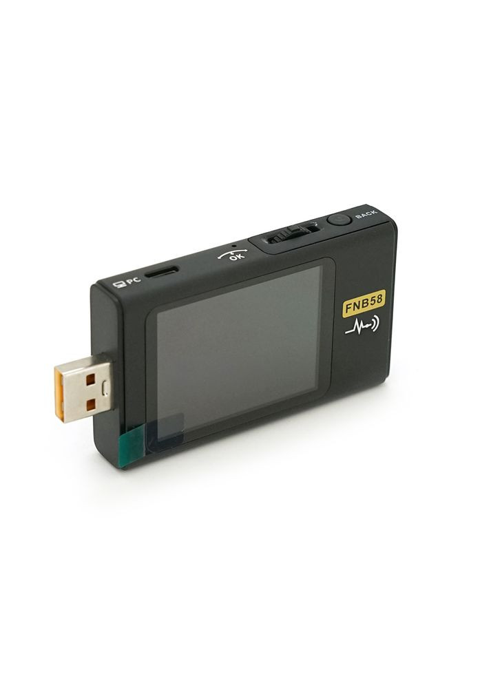 USB тестер Fnirsi FNB58 напруги (4-28V) та струму (0-7A), Box Voltronic (370616044)
