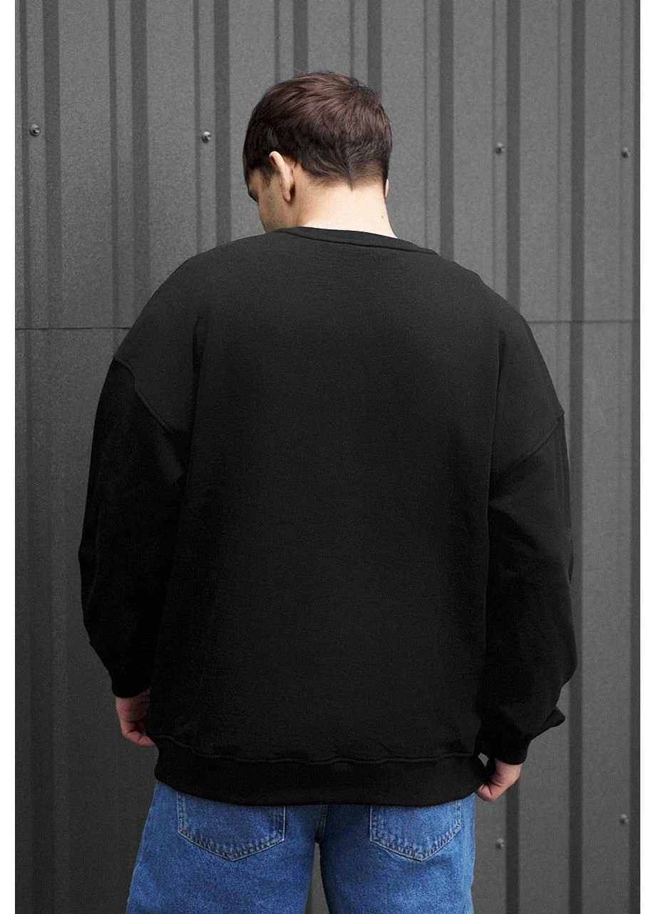 Світшот Чоловічий Стаф З Відбиваючими Елементами Оверсайз Ic Black Reflective Oversize Seli Staff (396844748)