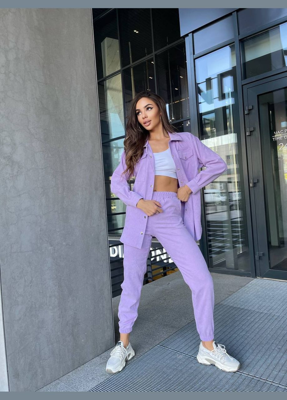 Елегантний та стильний вельветовий костюм на кожен день Vakko (323886563)