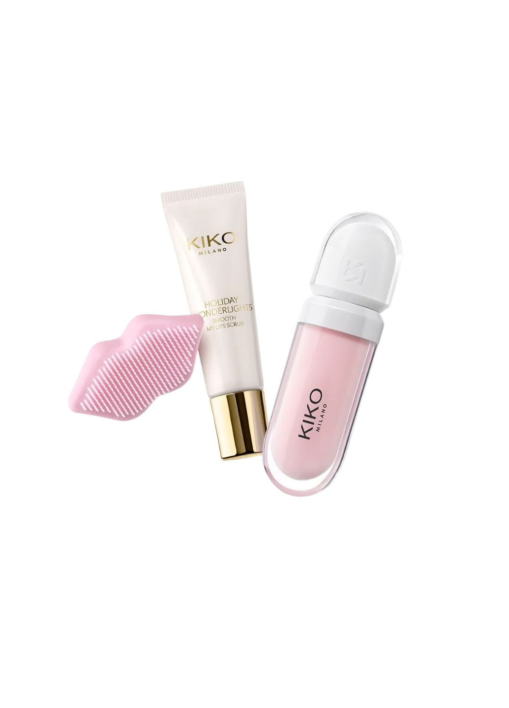 Подарунковий набір для ідеальних губ Holiday Wonderlights Santa’s Secret Iip Care Gift Kiko Milano (316258137)