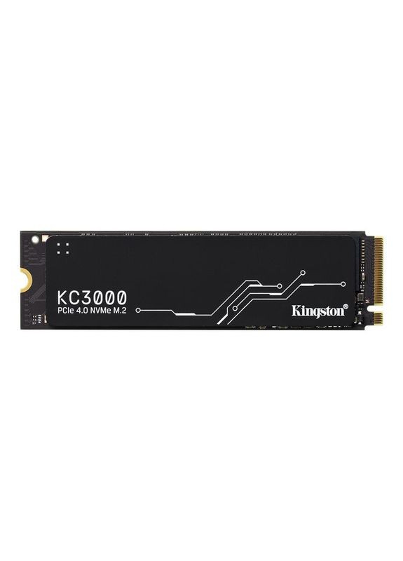 Накопичувач SSD 2TB KC3000 M.2 2280 PCIe 4.0 x4 NVMe 3D TLC (SKC3000D/2048G) Kingston (314928338)