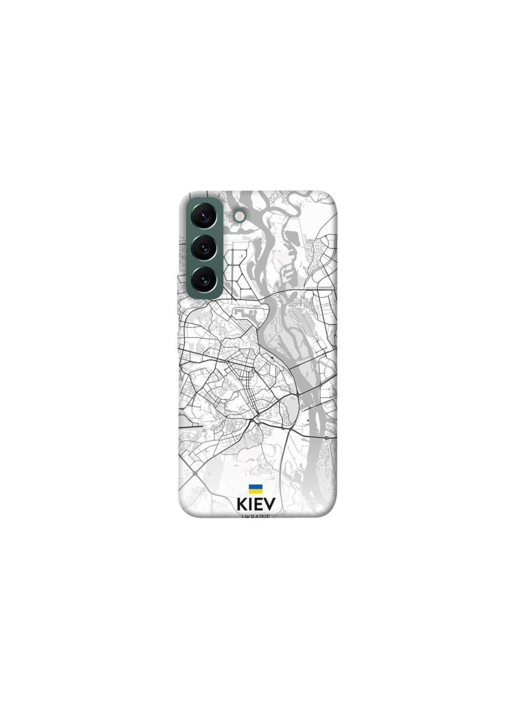 Чехол на Samsung Galaxy S22 Kiev white map Frontalka (356086461)