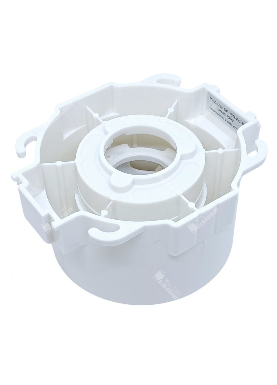 Світильник точковий SP-15R-FC-P накладний для натяжної стелі під лампу MR16 (GU10) круглий білий BIOM (365657980)