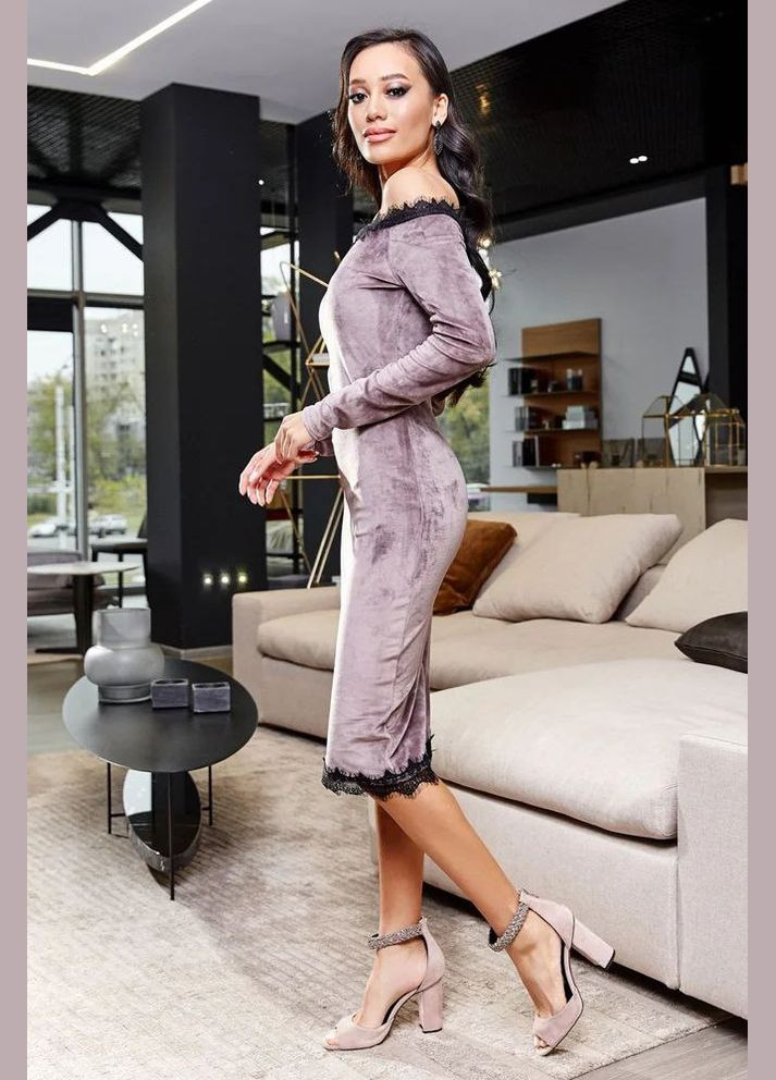 Бузкова коктейльна, святковий, карнавальний, вечірня сукня Seventeen