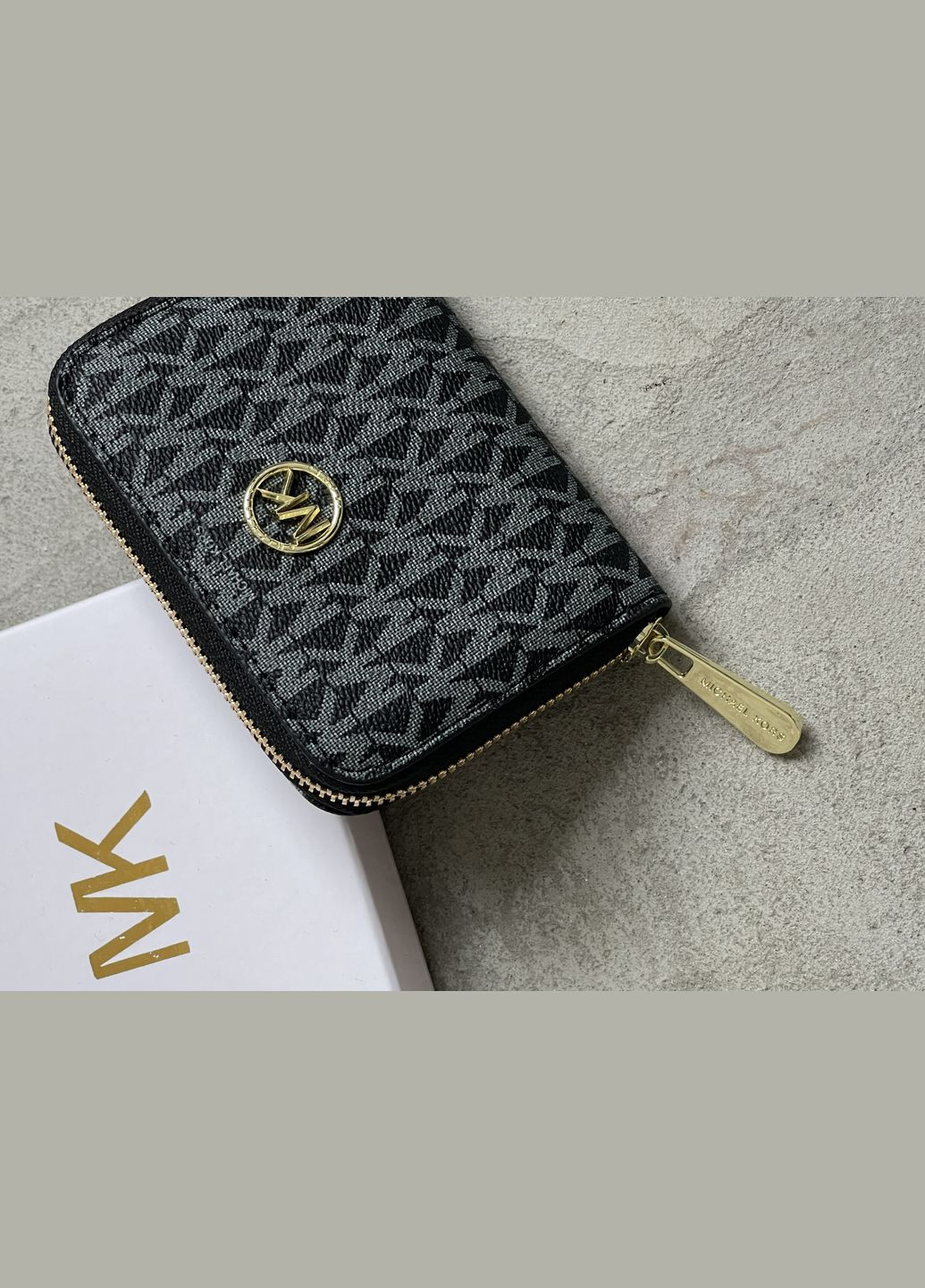 Майкл Корс кошелек (мини большой черный логотип) No Brand (318022036)