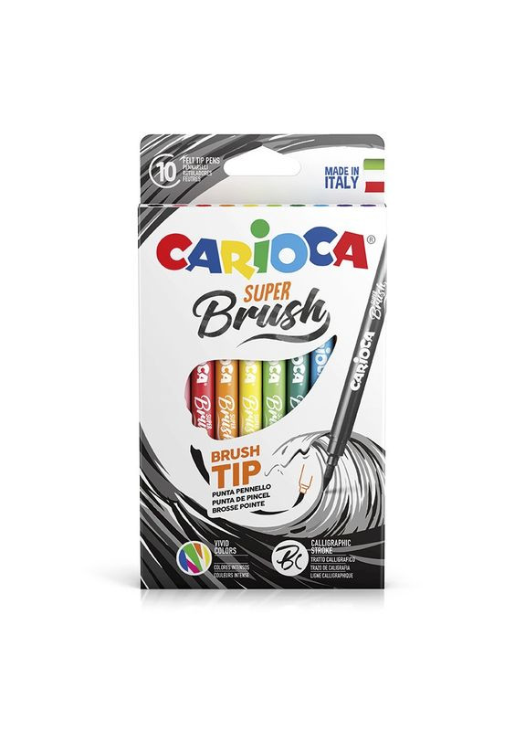 Фломастеры BRUSH с гибким наконечником Home (361319747)