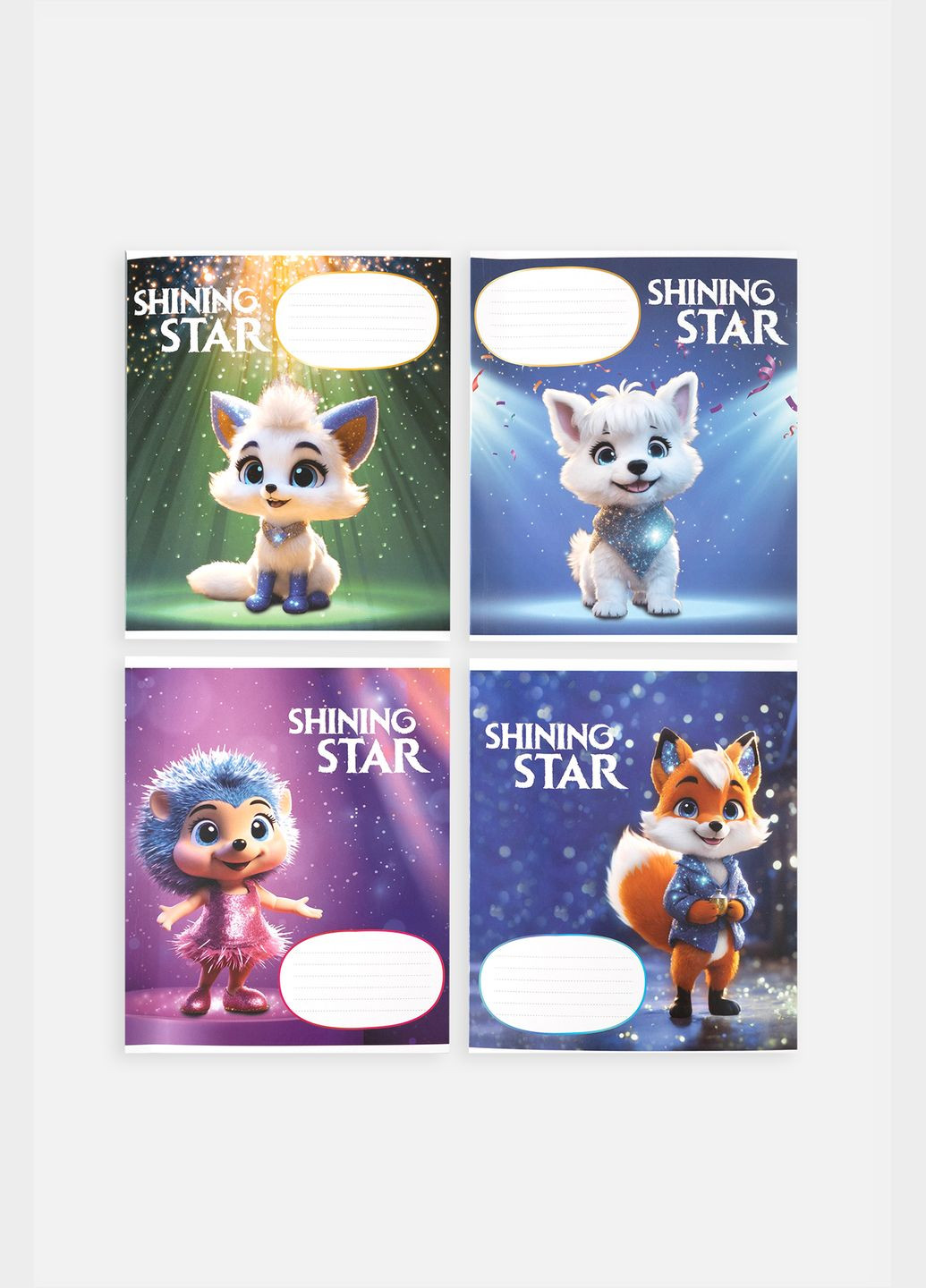 Тетрадь в косую линию 12 листов цвет разноцветный ЦБ-00255155 Фабрика Поліграфіст (307362651)