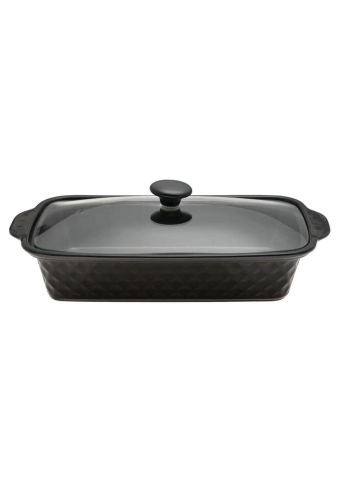 Марміт керамічний KM-6421 36 см 2 л чорний Kamille (324623871)