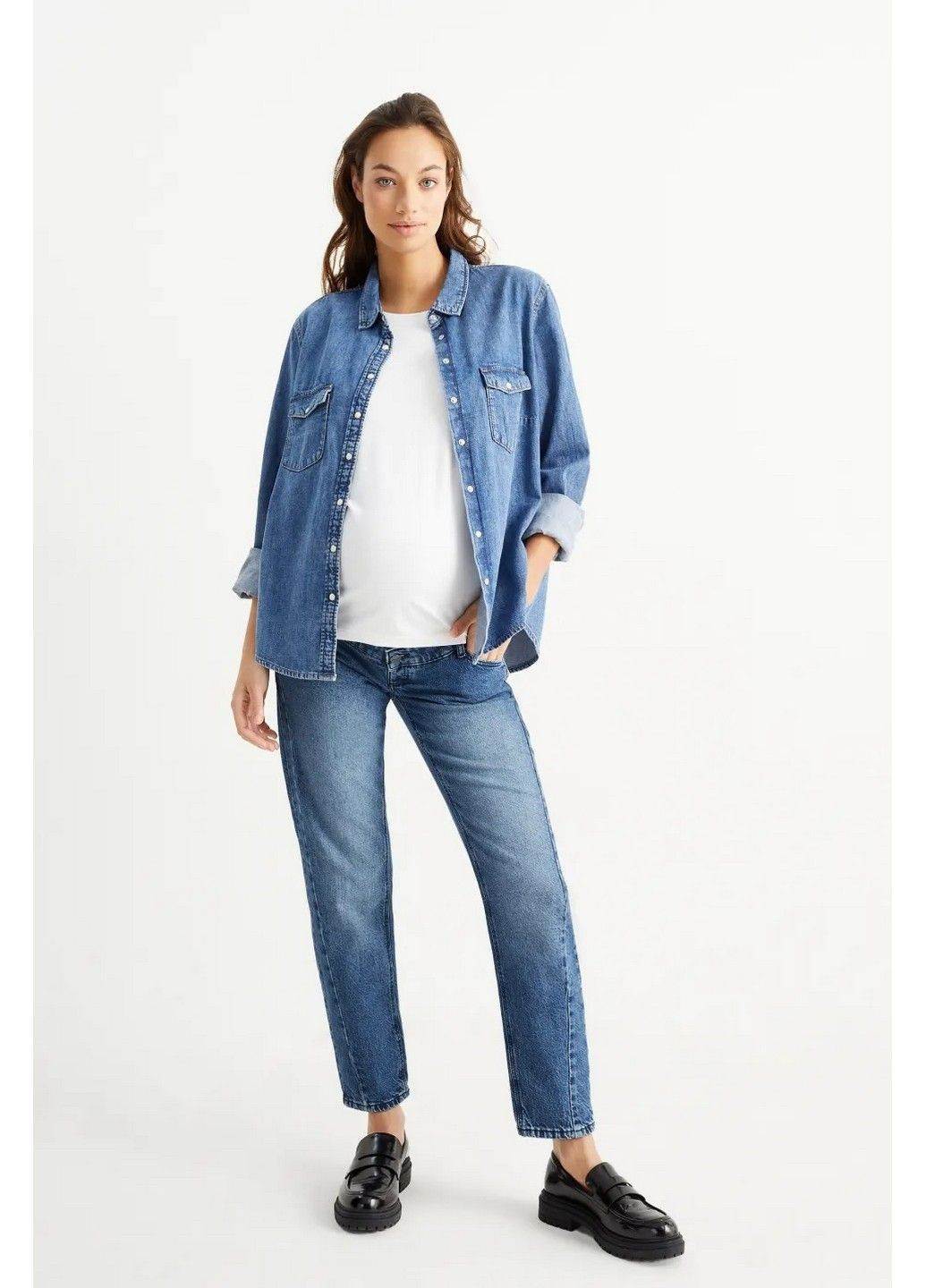 Джинсы для беременных C&A - (370089276)