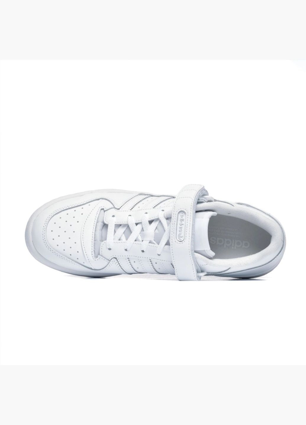Білі кросівки чоловічі forum low white white fy7755 adidas