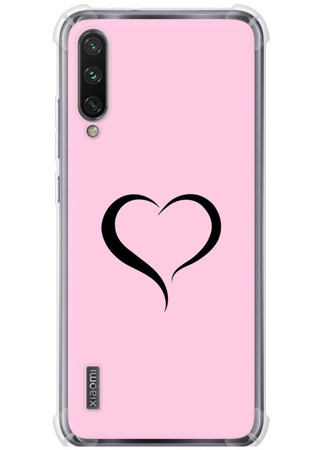 Силикон с усиленными углами чехол 'Сердце 1' для Endorphone Xiaomi Mi A3 (334728416)