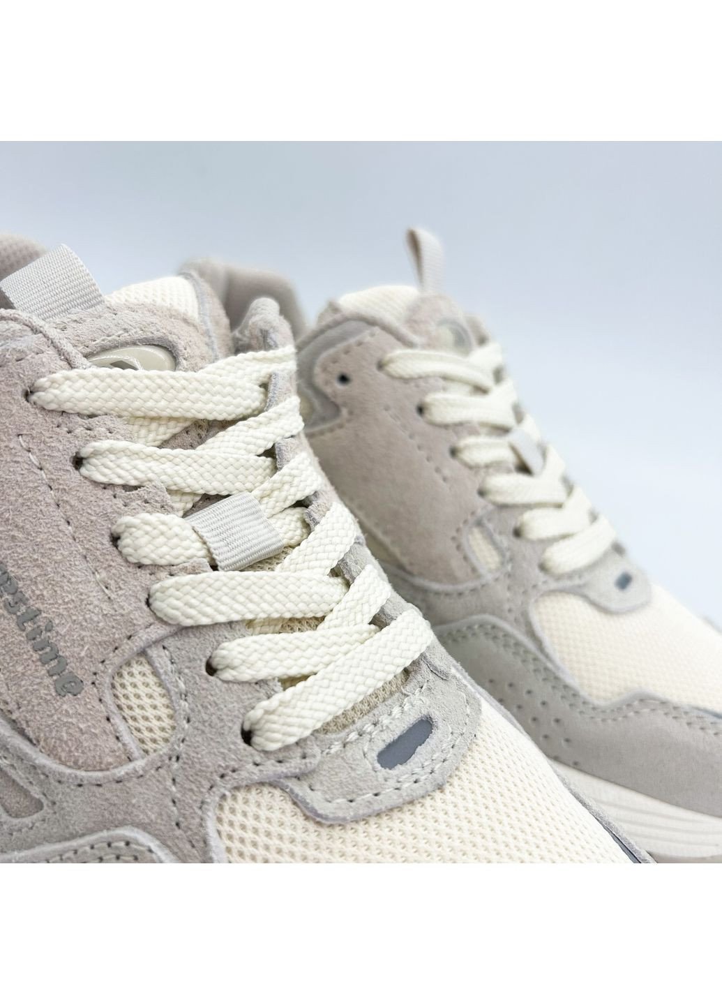 Кроссовки (р) Текстиль/Замша 0-1-1-HWB-24068 Restime бежевые (276251089)