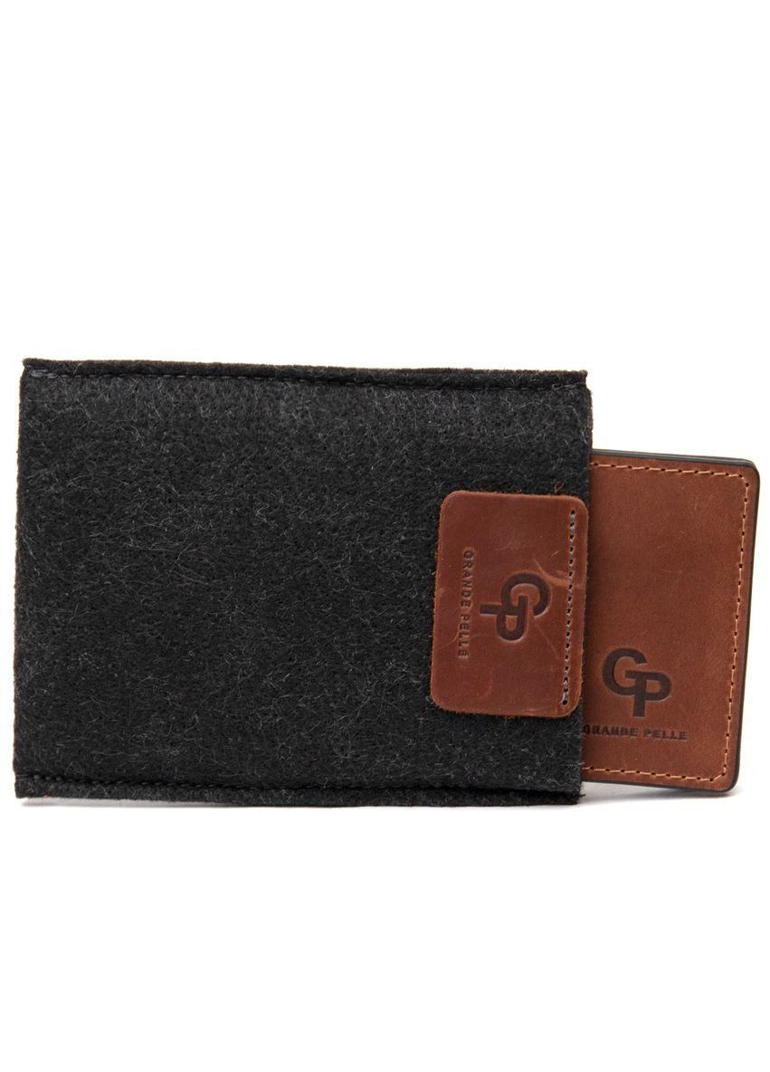 Мужской кожаный винтажный зажим 11477 Grande Pelle (329149632)