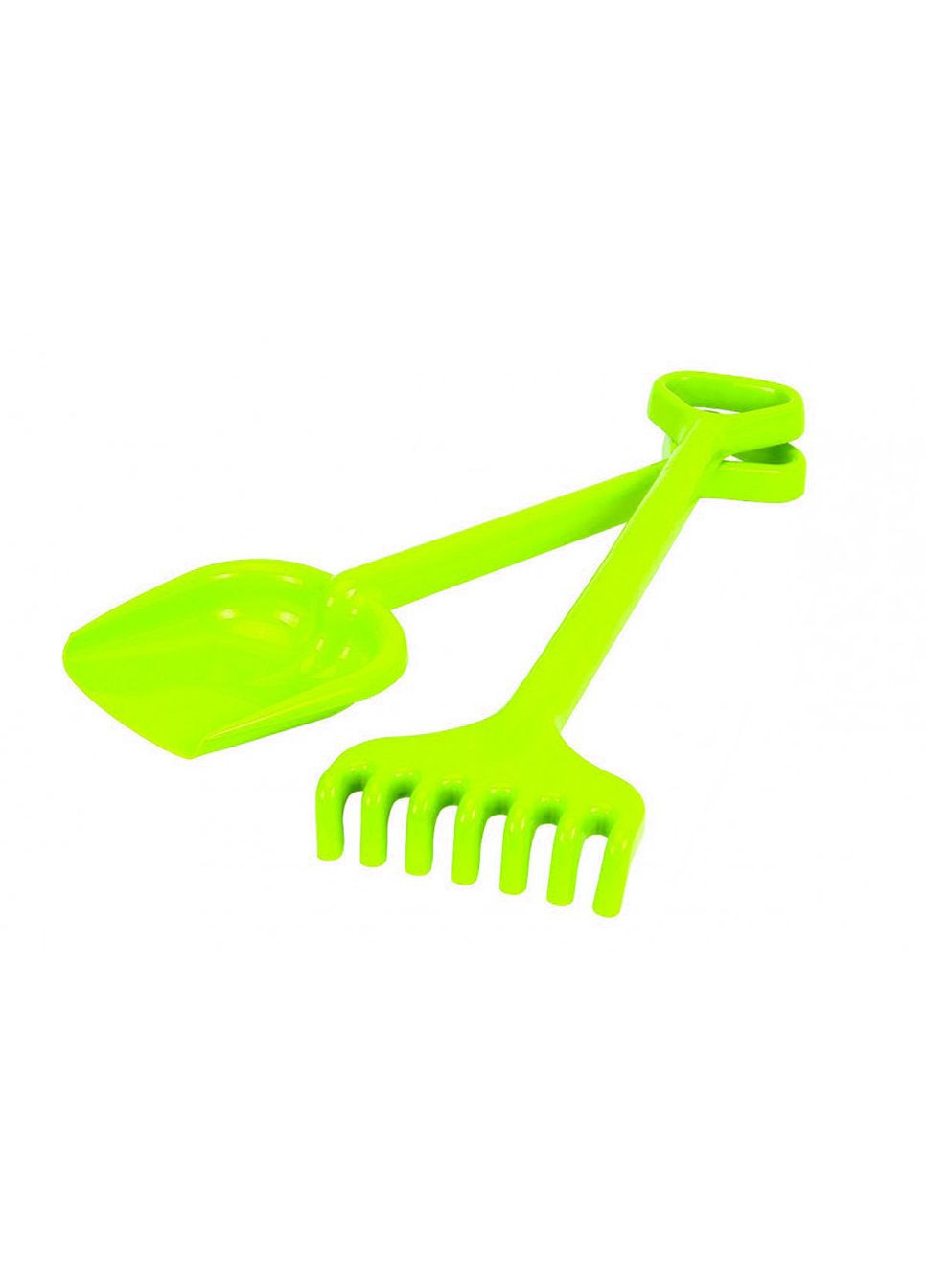 Игрушечная Лопатка + грабельки Гулливер 1424TXK Зеленый ТехноК (355794159)