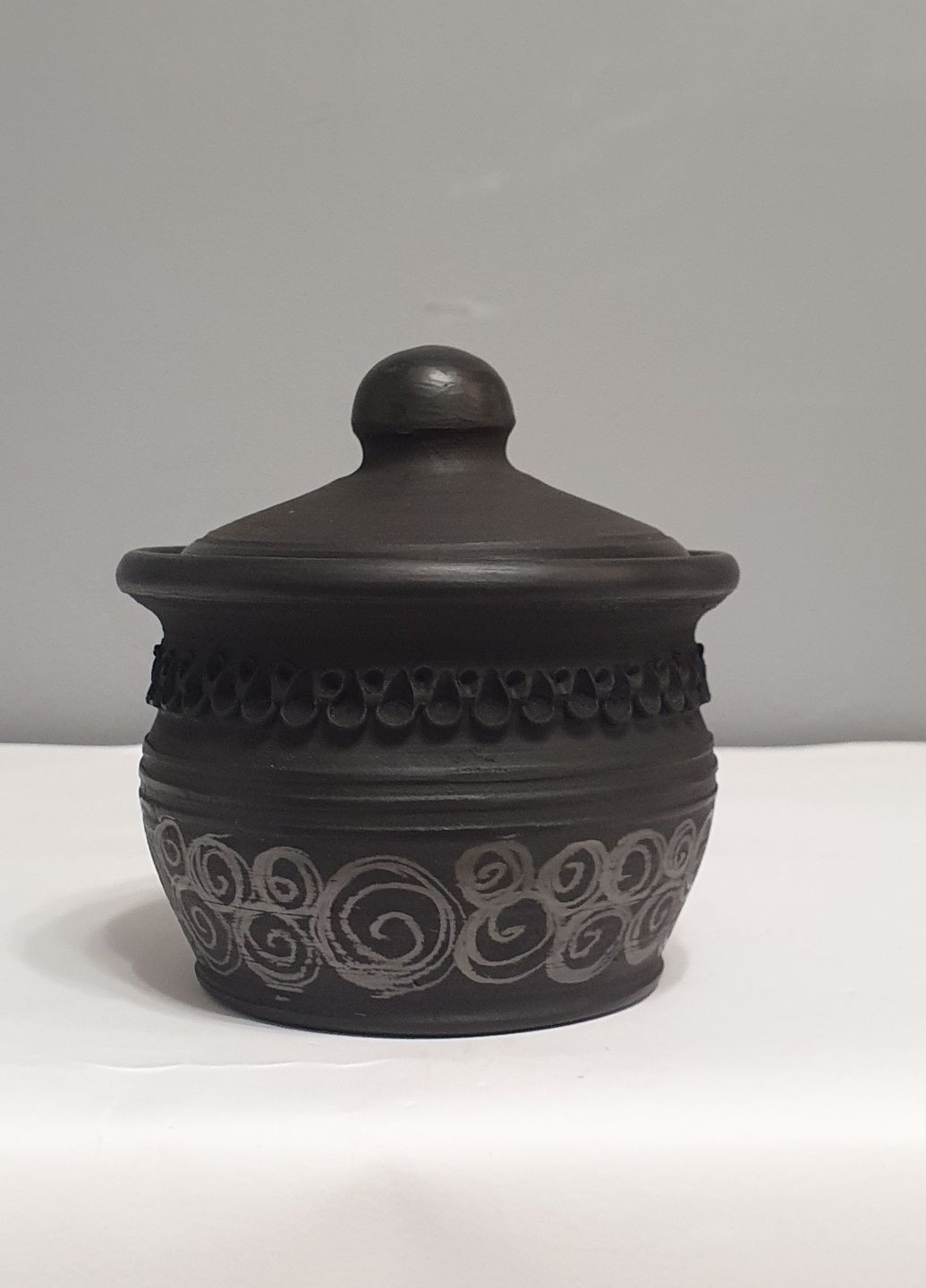 Цукорниця з чорної глини No Brand (323036835)